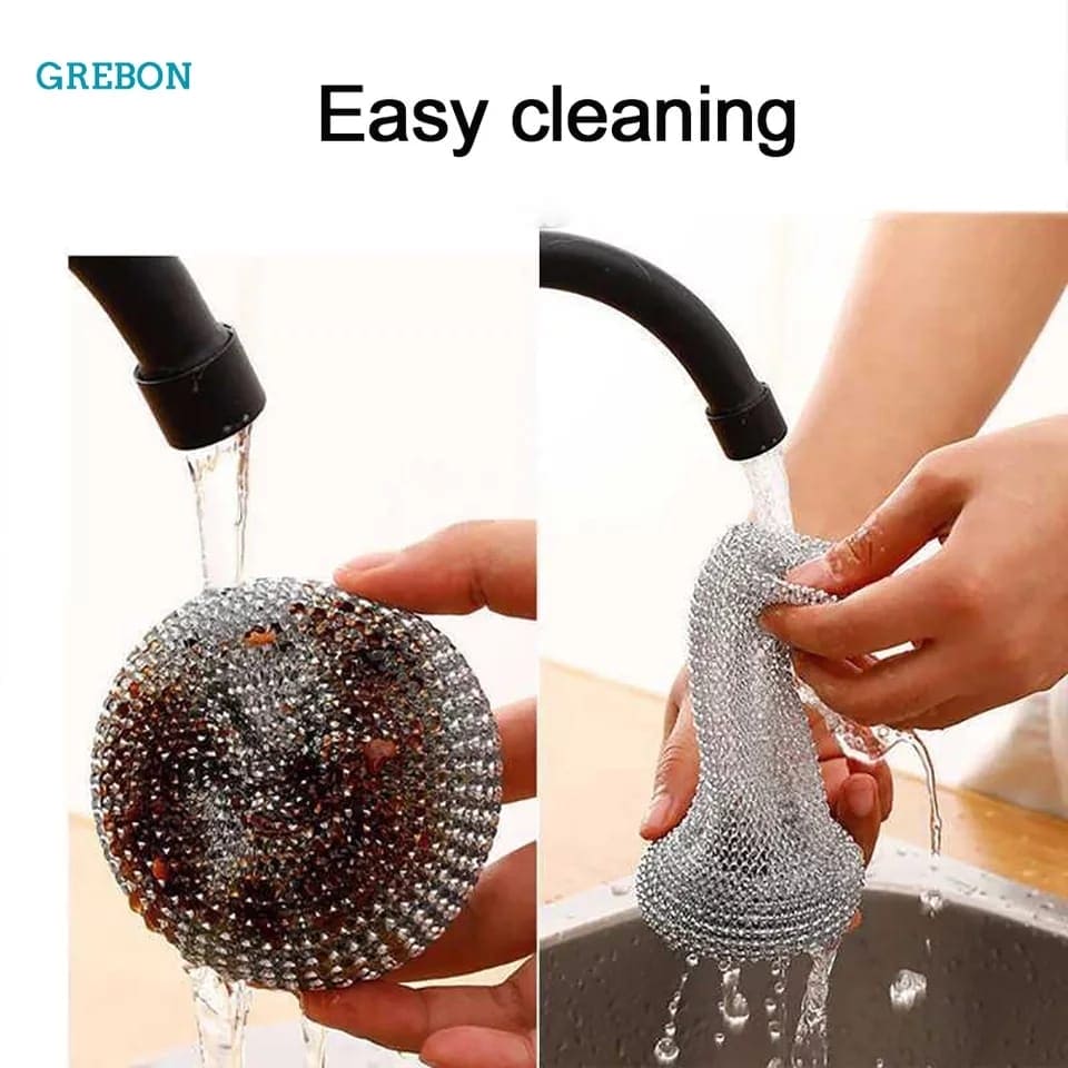 Kitchen Pot Cleaning Scrubbing Brush, Dish Bowl Washing Cleaner, Scourer For Cookware Cleaning, Pan Cleaning Scrubber Kitchen Pot Cleaning Scrubbing Brush, Dish Bowl Washing Cleaner, Scourer For Cookware Cleaning, Pan Cleaning Scrubber